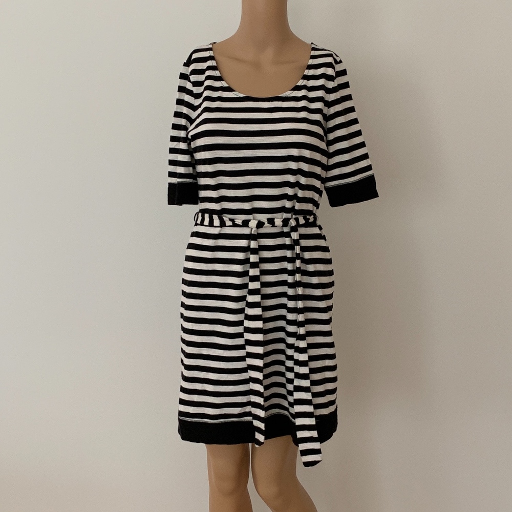 Banana Republic Striped Cotton Dress